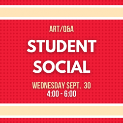 ART/Q&A Student Social @ Zoom